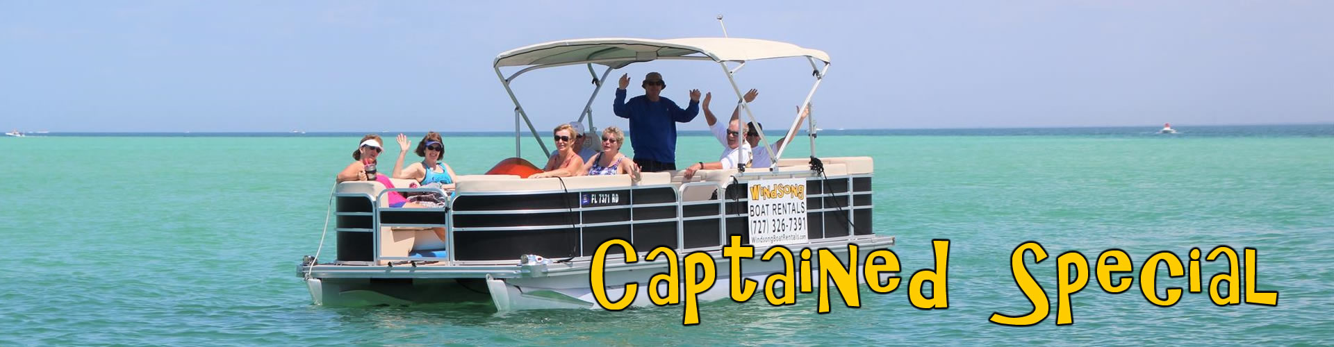 Captained Boat Rates, Tampa