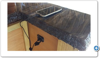Cell phone charging ports